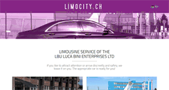 Desktop Screenshot of limocity.ch